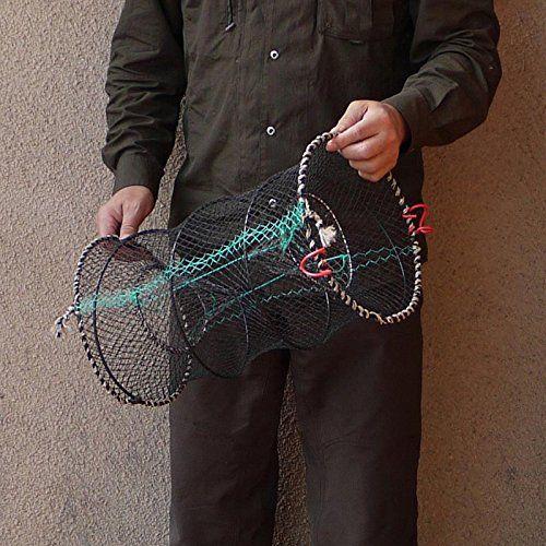 折りたたみ スプリング式 小型 もんどり 直径25cm長さ45cm |  | 01