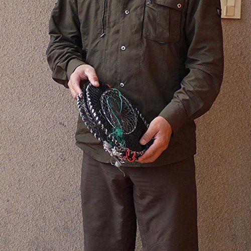 折りたたみ スプリング式 小型 もんどり 直径25cm長さ45cm |  | 02