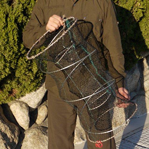 折りたたみ スプリング式 中型 もんどり 直径33cm長さ56cm |  | 02