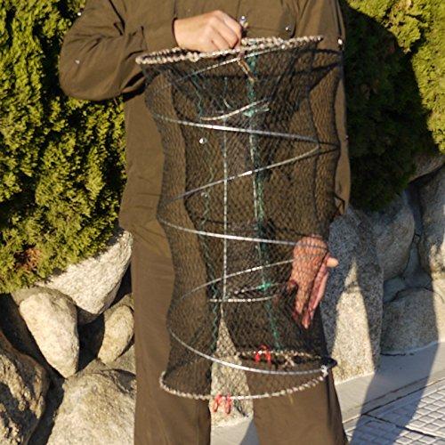 折りたたみ スプリング式 中型 もんどり 直径33cm長さ56cm |  | 03