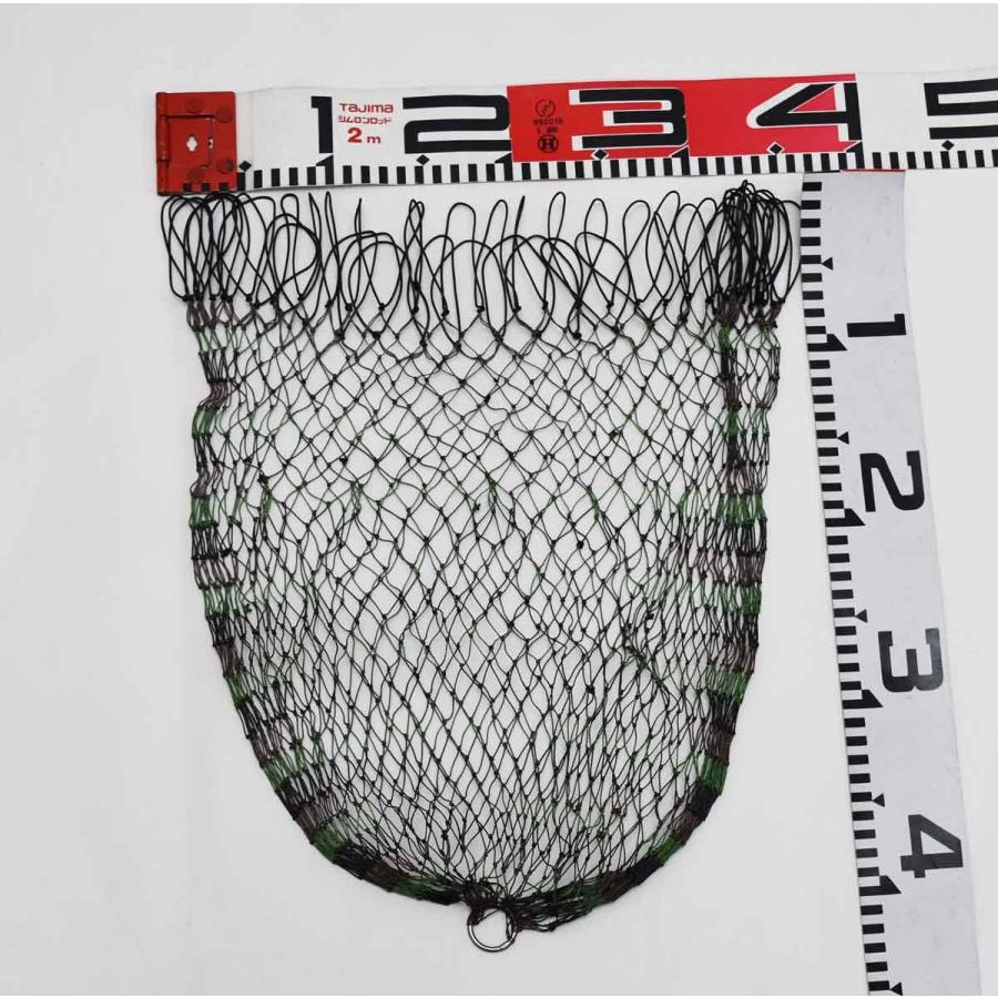 PE10号 手編み 磯替網 35cm玉枠専用 タモ網 カラフル柄か迷彩柄から選択｜titanium｜02