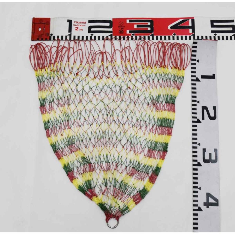 PE10号 手編み 磯替網 35cm玉枠専用 タモ網 カラフル柄か迷彩柄から