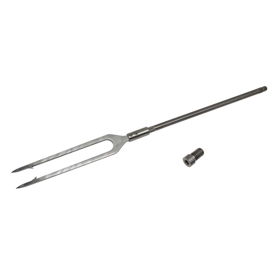 64チタン 二股銛 4点セット 返しが頭から3cm部分にあるタイプ 二又銛　ウルトラライト |  | 02