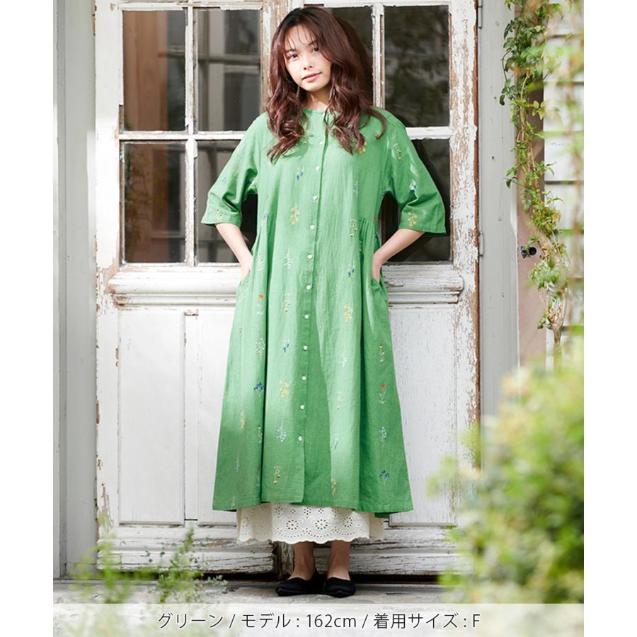 チチカカ（TITICACA） PORINA フルール刺繍ワンピース【WEB限定