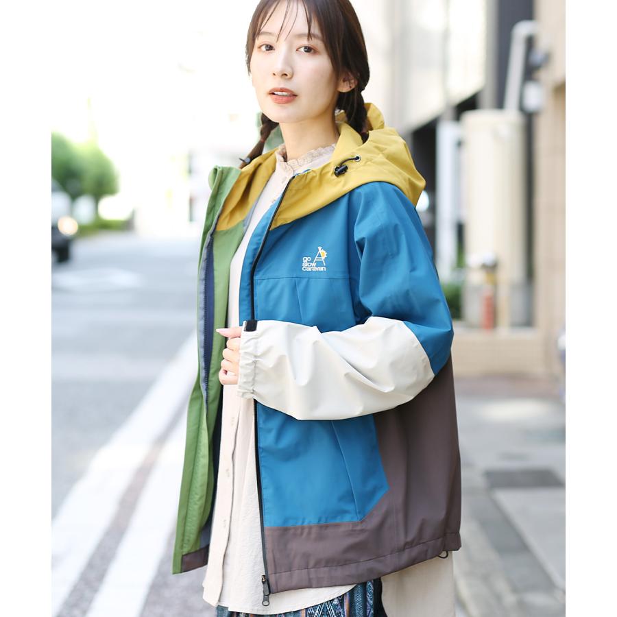 go slow caravan 3WAYパーカー go slow caravan クレイジー3WAYパーカージャケット【WEB限定