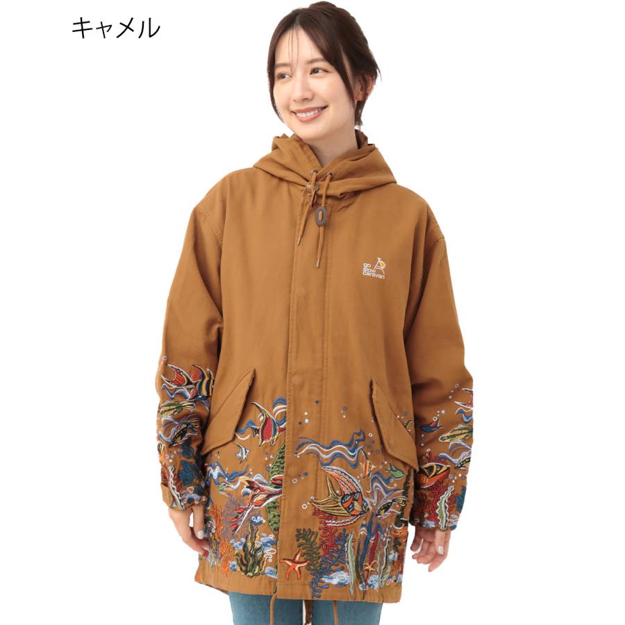 チチカカ（TITICACA） go slow caravan ライトキャンバスパネル刺繍