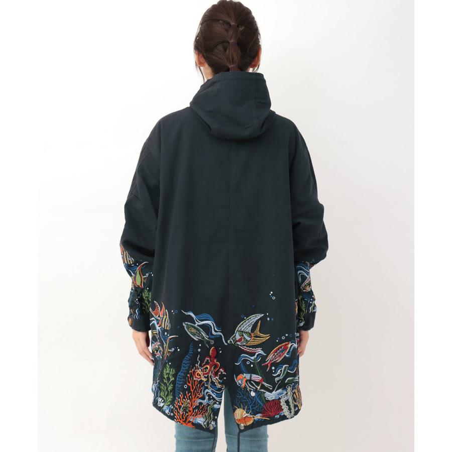 チチカカ（TITICACA） go slow caravan ライトキャンバスパネル刺繍