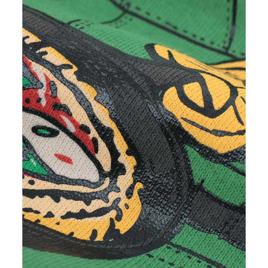 チチカカ（TITICACA） go slow caravan 裏毛スキレットピザ猫パーカー