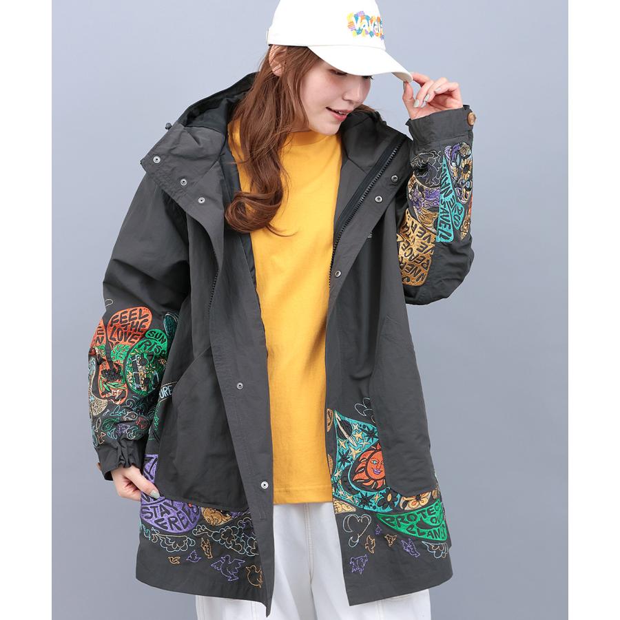 チチカカ（TITICACA） go slow caravan ウェザークロスパネル刺繍