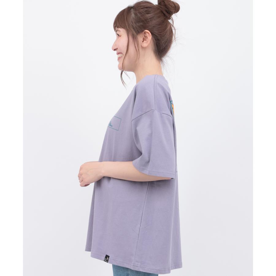 go slow caravan USAコットンスクエアロゴTシャツ ／ Tシャツ ティーシャツ トップス カットソー レディース 男女兼用 ユニセックス 春 夏 半袖 psの画像
