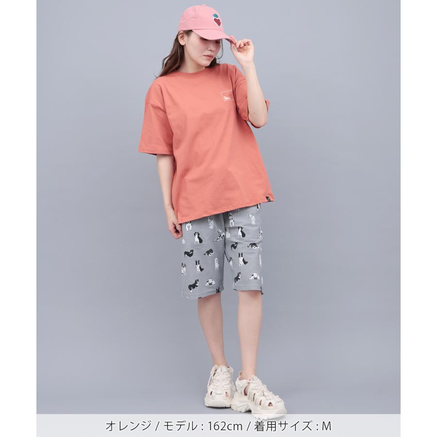 go slow caravan USAコットンスクエアロゴTシャツ ／ Tシャツ ティーシャツ トップス カットソー レディース 男女兼用 ユニセックス 春 夏 半袖 psの画像