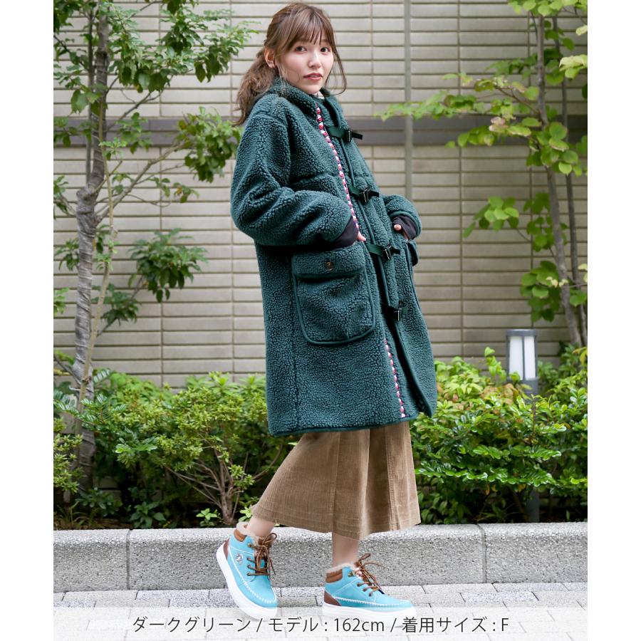 チチカカ（TITICACA） go slow caravan ロングコート ボア M もこもこ