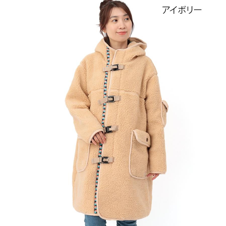 チチカカ（TITICACA） go slow caravan ロングコート ボア M もこもこ