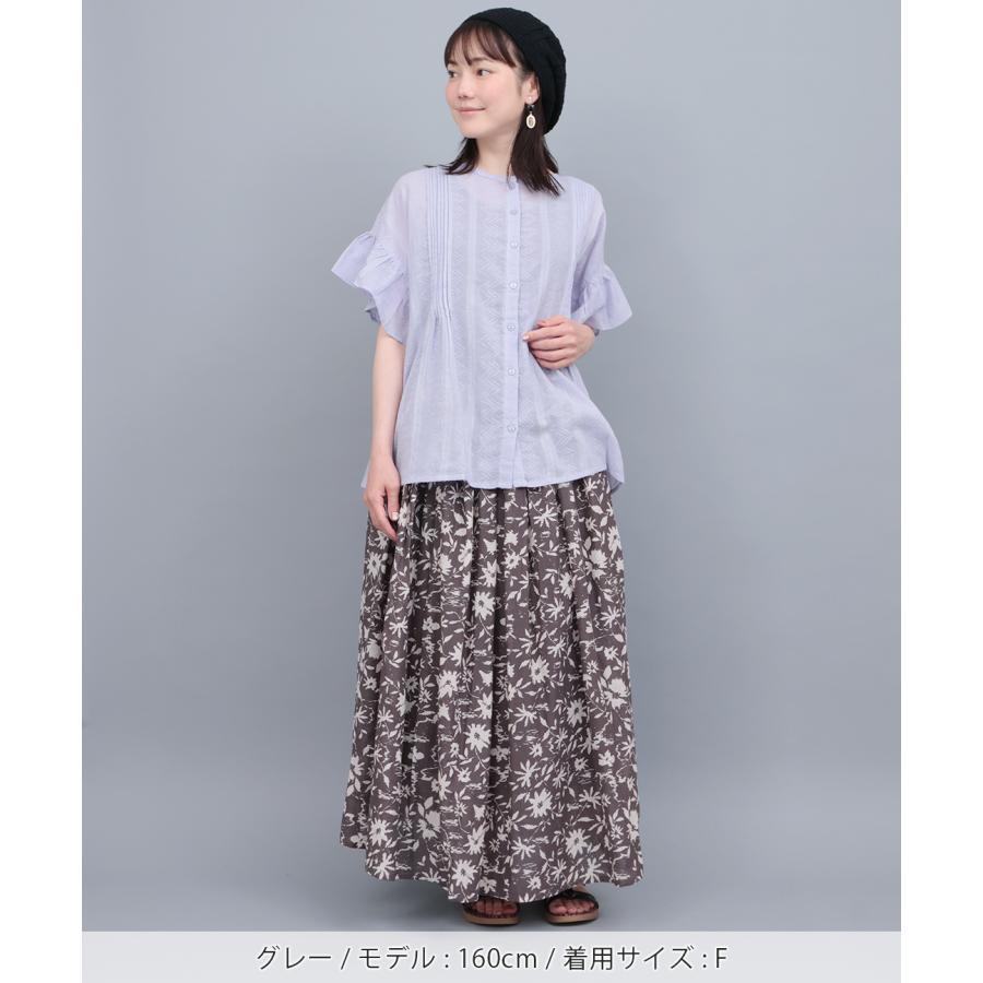 チチカカ（TITICACA） PORINA エクロールコットンボイルスカート【WEB