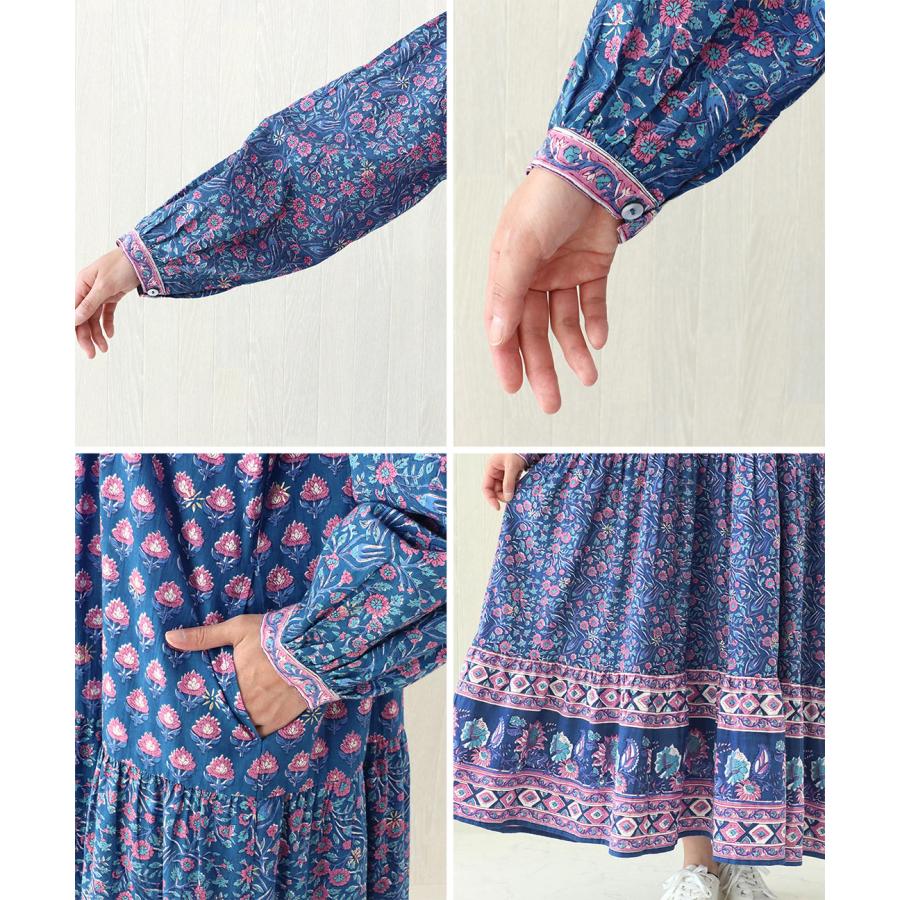 TOCCA　極美品　千鳥柄　膝丈ワンピース　長袖 チチカカ（TITICACA） Shanti Shanti パニーワンピース【WEB限定