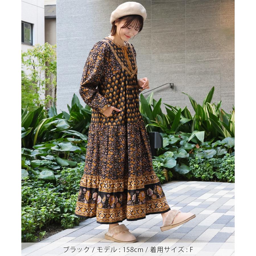チチカカ Shanti パニーワンピース【WEB限定】 / ロング チチカカ Shanti パニーワンピース【WEB限定】 / ロング