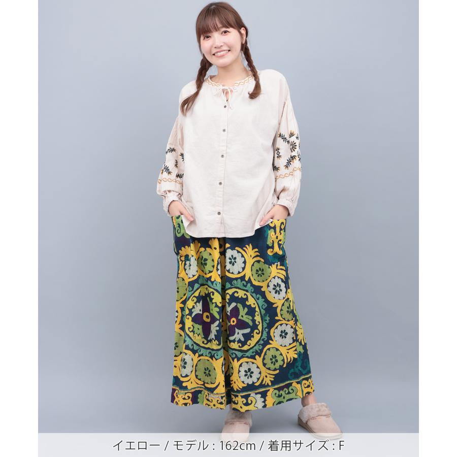 チチカカ（TITICACA） Shanti Shanti スザニプリントパンツ【WEB限定