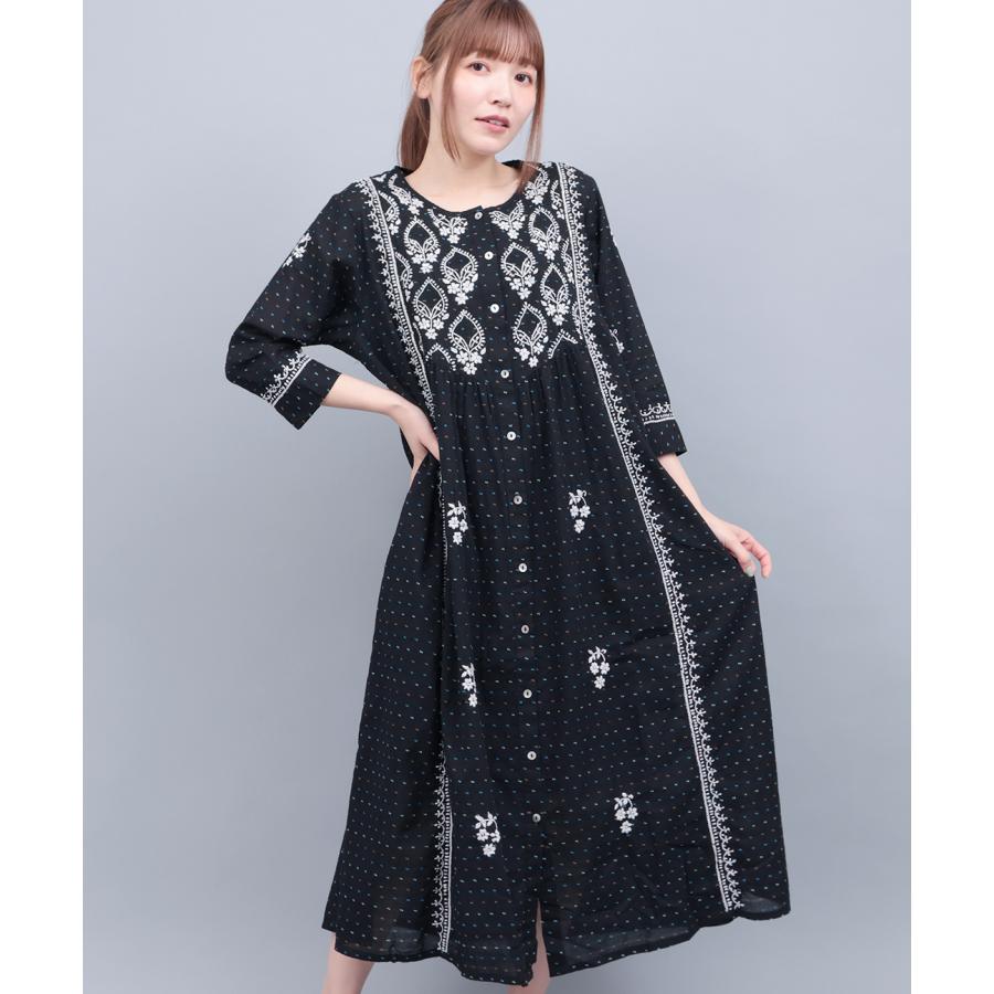 チチカカ（TITICACA） Karigari ヌール刺繍ワンピース【WEB限定
