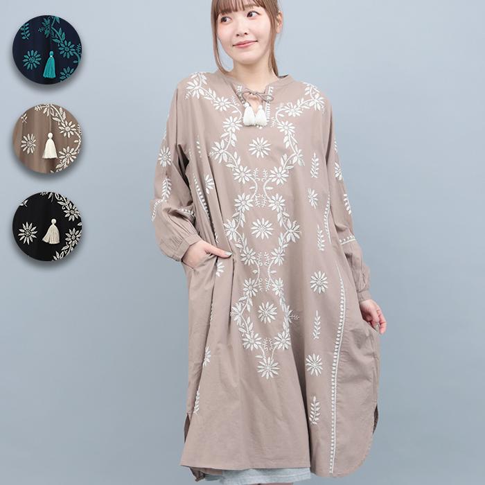 チチカカ（TITICACA） Karigari ナザーカト刺繍チュニック【WEB限定 