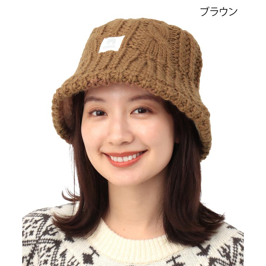 チチカカ（TITICACA） moz バケットハット ニット 裏ボア 防寒
