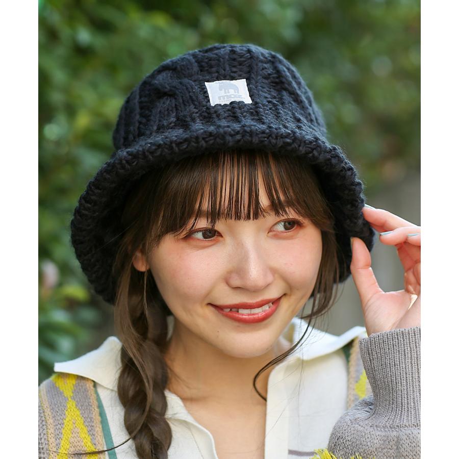 チチカカ（TITICACA） moz バケットハット ニット 裏ボア 防寒