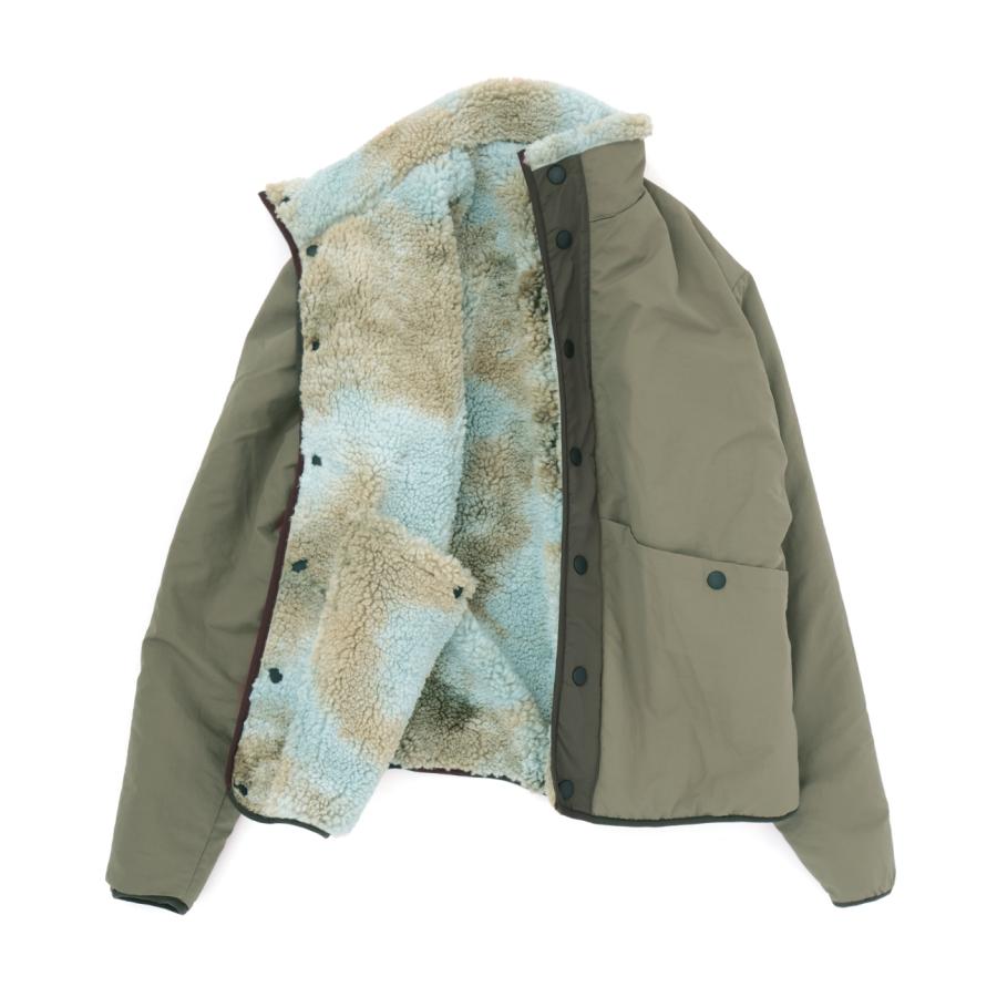 チチカカ（TITICACA） Duckster ナイロン×ボアリバーシブルジャケット