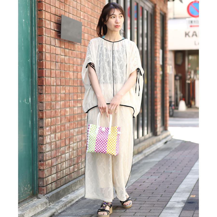 チチカカ スクエアパサールバッグSS【WEB限定】 / かごバッグ チチカカ スクエアパサールバッグSS【WEB限定】 / かごバッグ