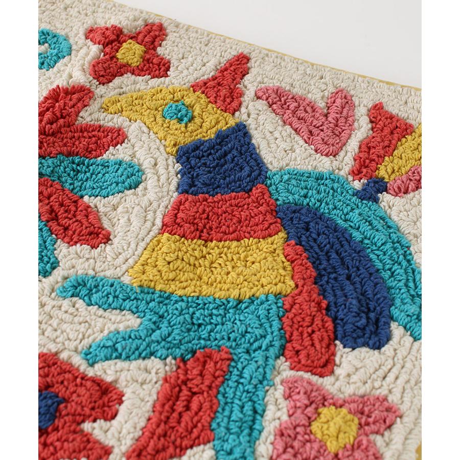 チチカカ 玄関マット 室内 長方形 60×40cm かわいい 動物 花柄 チチカカ 玄関マット 室内 長方形 60×40cm かわいい 動物 花柄