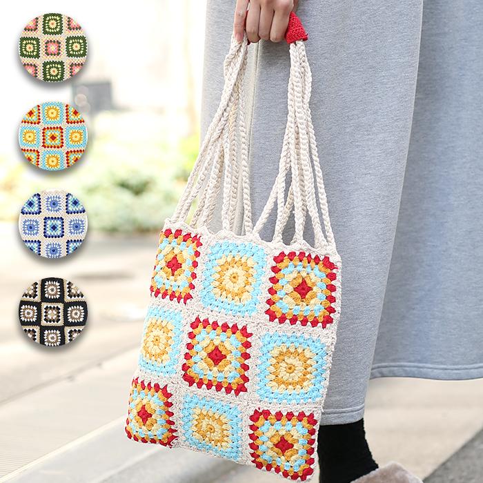 チチカカ（TITICACA） ガーデンクロシェットハンモックバッグ【WEB限定