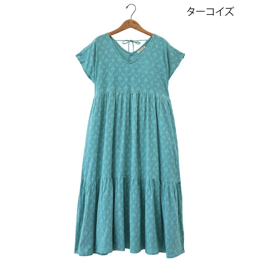 チチカカ Shanti ダマスク柄ワンピース【WEB限定】 ／ ロング