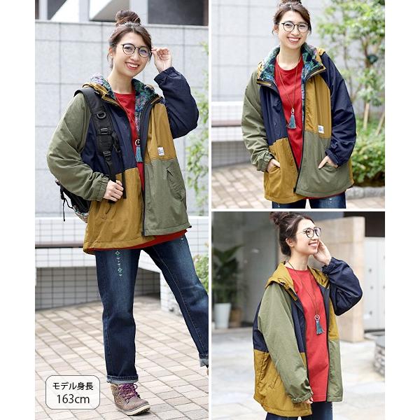 マウンテンパーカー レディース 秋 冬 裏ボア アウター ジャケット ブルゾン パーカー 3way ライナー付き マウンテンパーカー 大きいサイズ Hwcbc733 Mu チチカカ Paypayモール店 通販 Paypayモール