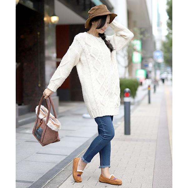 チチカカ ニットチュニック レディース 秋 冬 夏 春 チュニック ニット  