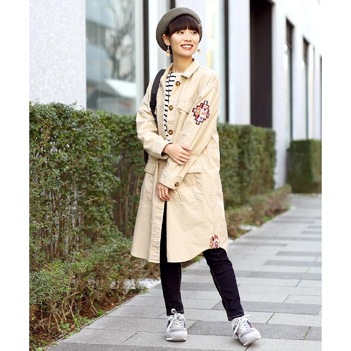 シャツワンピース レディース 夏 春 ワンピース シャツ 羽織もの ミリタリー 長袖 ひざ丈 ゆったり シンプル ドロストミリタリーシャツワンピース Iscba047 チチカカ Paypayモール店 通販 Paypayモール