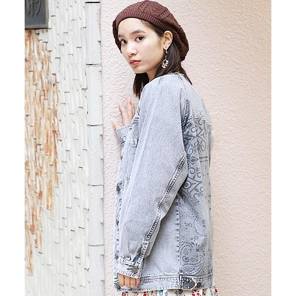 チチカカ（TITICACA） デニムジャケット レディース 春 夏 ノーカラー