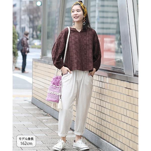 テーパードパンツ レディース 春 夏 パンツ ボトムス 薄手 春服 テーパード 麻 レーヨン シンプル 無地 ゆったり レーヨン 麻テーパードパンツ Jsicb091 チチカカ Paypayモール店 通販 Paypayモール