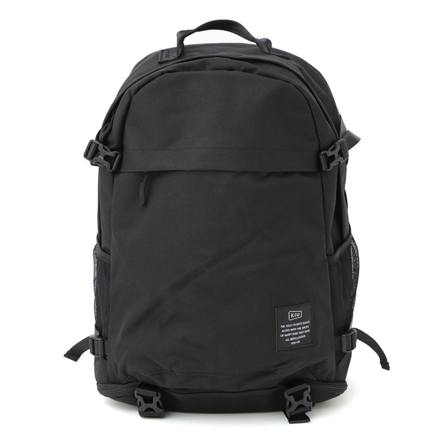KiU 600Dバックパック / リュックサック バックパック デイパック バッグ レディース メンズ 大容量 22L 撥水加工 防水加工 丈夫 PC収納 シューズポケット nsの画像