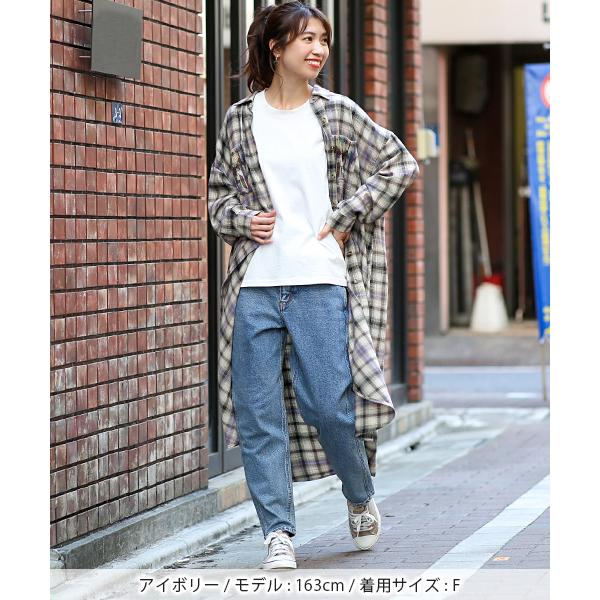 シャツワンピース 羽織もの レディース 春 夏 秋 長袖 チェックシャツ ロング丈 膝丈 綿100 コットン 刺繍 カジュアル チェッククロス刺繍 ワンピース Kwcbb053 チチカカ Paypayモール店 通販 Paypayモール