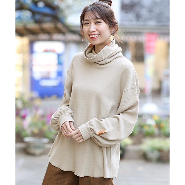 チチカカ（TITICACA） ハイネックプルオーバー カットソー サーマル