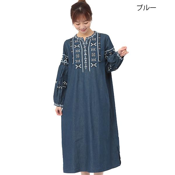 チチカカ（TITICACA） ロングワンピース レディース 秋 冬 長袖