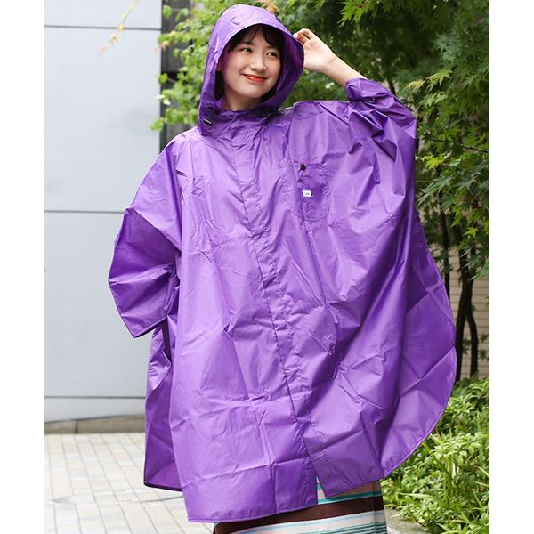 チチカカ Lee リー レインポンチョ レインコート レディース