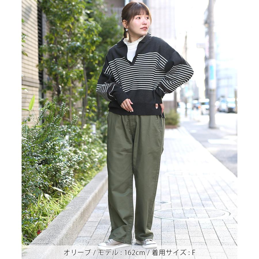 Lee FLeeasy コットンポリイージーパンツ  XS〜XXL  【WEB限定】 ／ 男女兼用 オールシーズン ワイド 綿 ズボン ボトムス レディース メンズ lw LM5806-4｜titicaca-y｜11