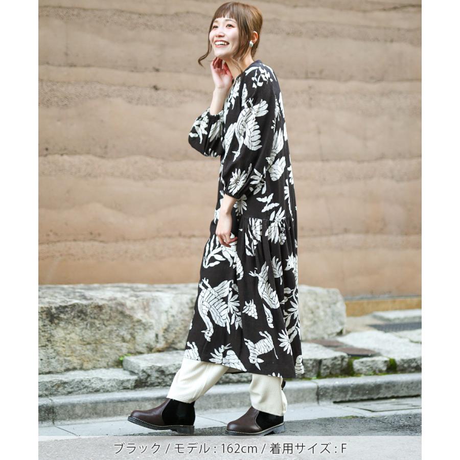 チチカカ（TITICACA） ワンピース レディース 秋 冬 長袖 ボリューム袖