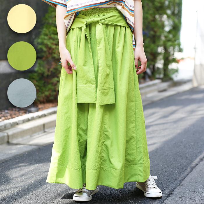 チチカカ ロングスカート ボトムス レディース 春 夏 マキシ丈 ロング  