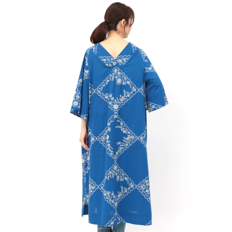 チチカカ（TITICACA） ロングワンピース レディース 春 夏 七分袖 半端