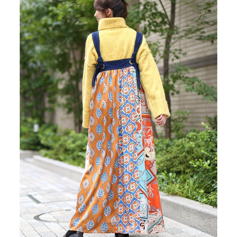 チチカカ（TITICACA） サロペットスカート ジャンパースカート ロング