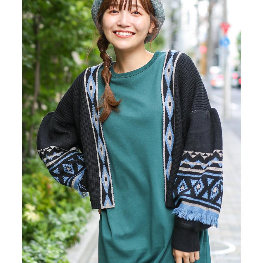 ニットカーディガン 羽織り はおり トップス レディース 秋 冬 長袖