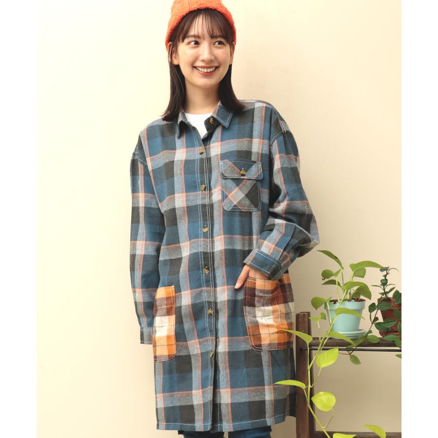 チチカカ（TITICACA） シャツワンピース ロングシャツ 15号 3L