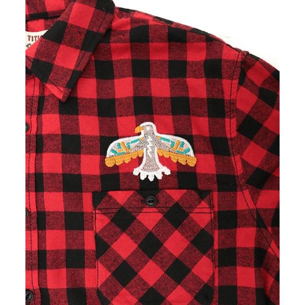 チチカカ チェックシャツ シャツ メンズ 秋 冬 トップス 羽織もの  