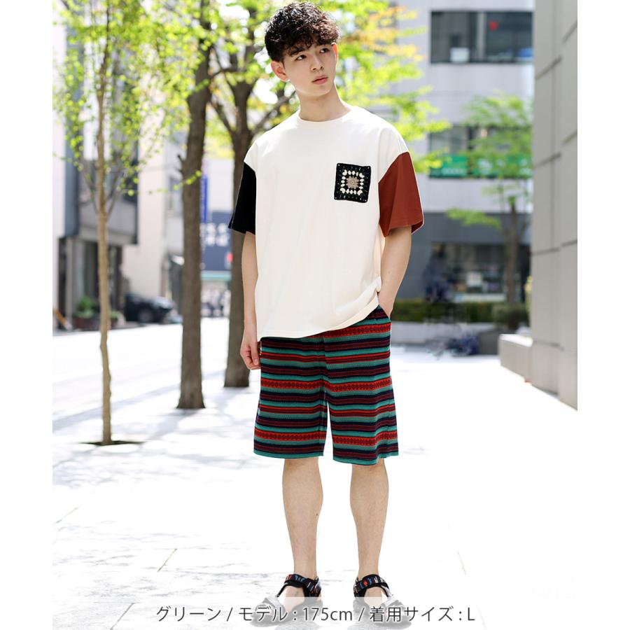 FUMIKA UCHIDA ボーダーショートパンツ チチカカ（TITICACA） ショートパンツ 短パン ショーツ ボトムス