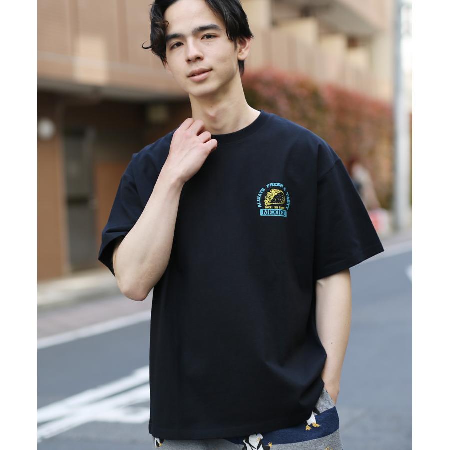 チチカカ（TITICACA） USAコットンメキシコフードプリントTシャツ